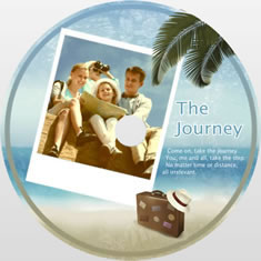 family travel disk cover template