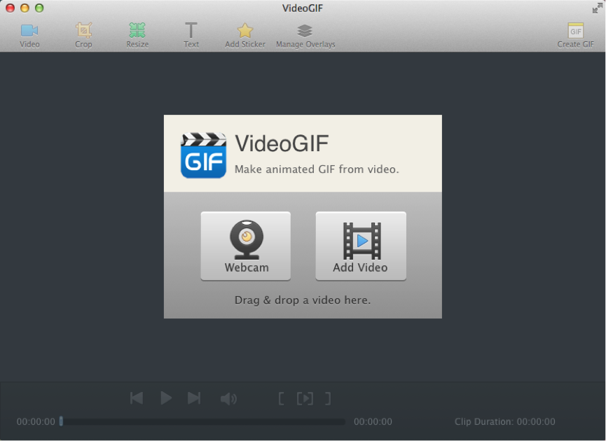 Easy method to make GIF on Mac 